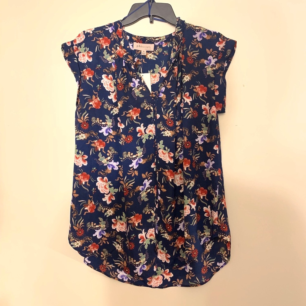 floral short sleeve